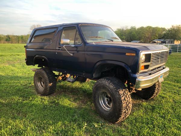 1980 Ford Bronco Mud Truck for Sale - $2000 (TX)